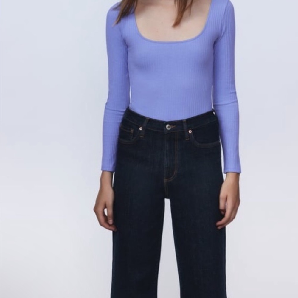 Zara long sleeve bodysuit